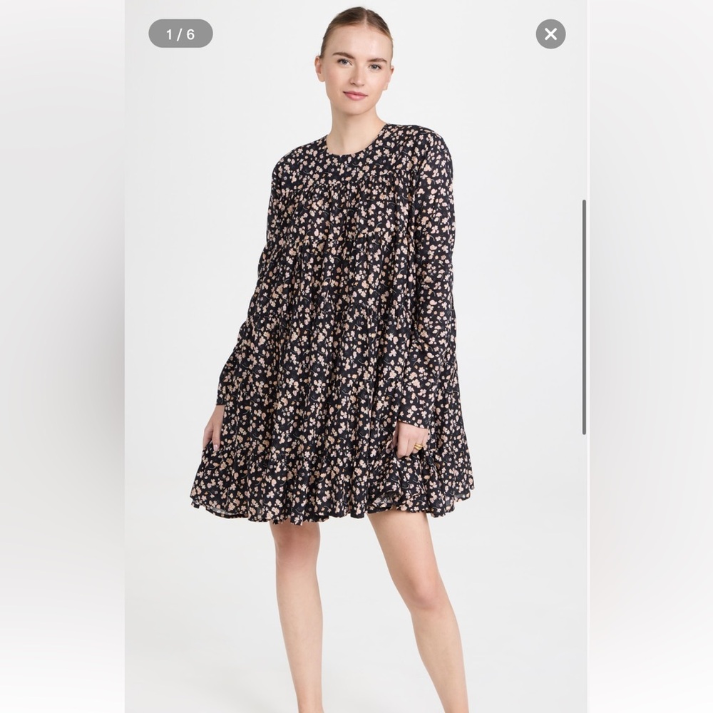 Merlette Soliman Print Dress XS